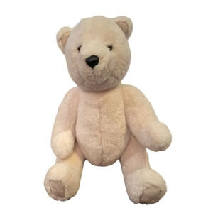 Ditz Design Hen‎ House Plush Jointed Cream Polar Bear Toy Stuffed Animal